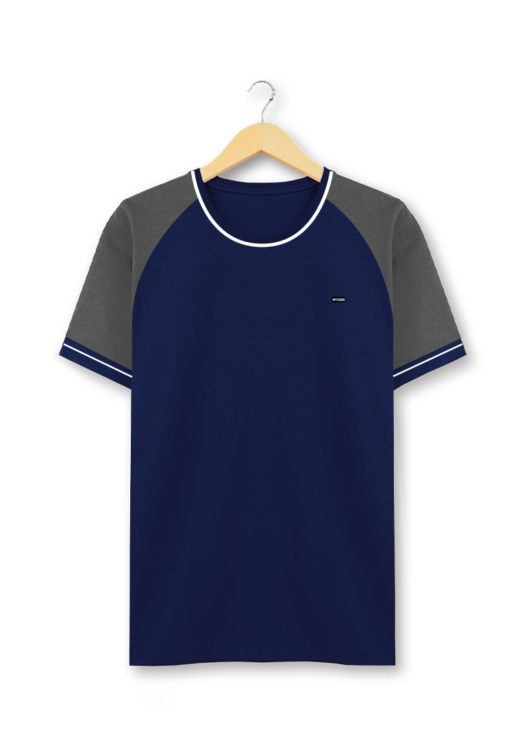 Ryusei Kaos Pria Hataka CMB Navy