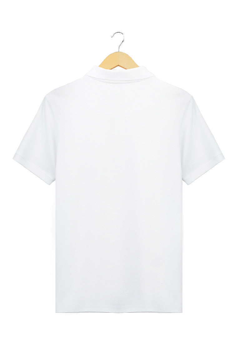 Ryusei Polo Shirt Mitsuhiro CMB White - Ryusei