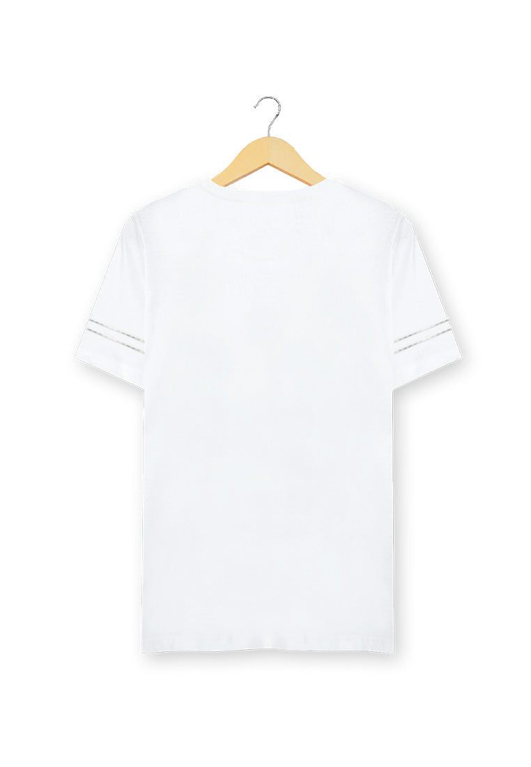 Ryusei Kaos Pria Tsh Men Kamogawa White