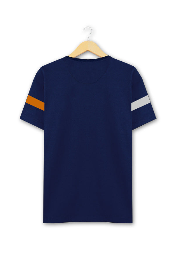 Ryusei T-Shirt Amagasaki Button CMB Navy