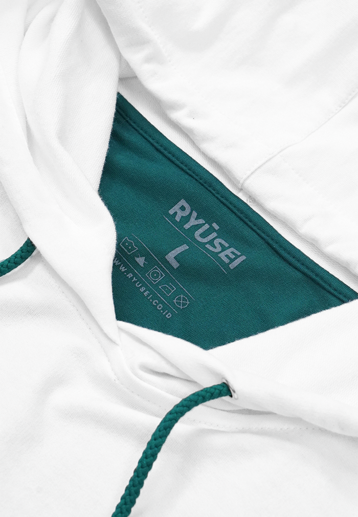 Ryusei Sweater Hoodie Benevolent Green - Ryusei