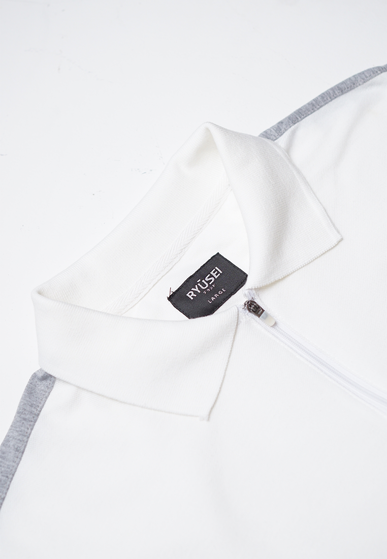 Ryusei Polo Shirt Kamakari CMB White