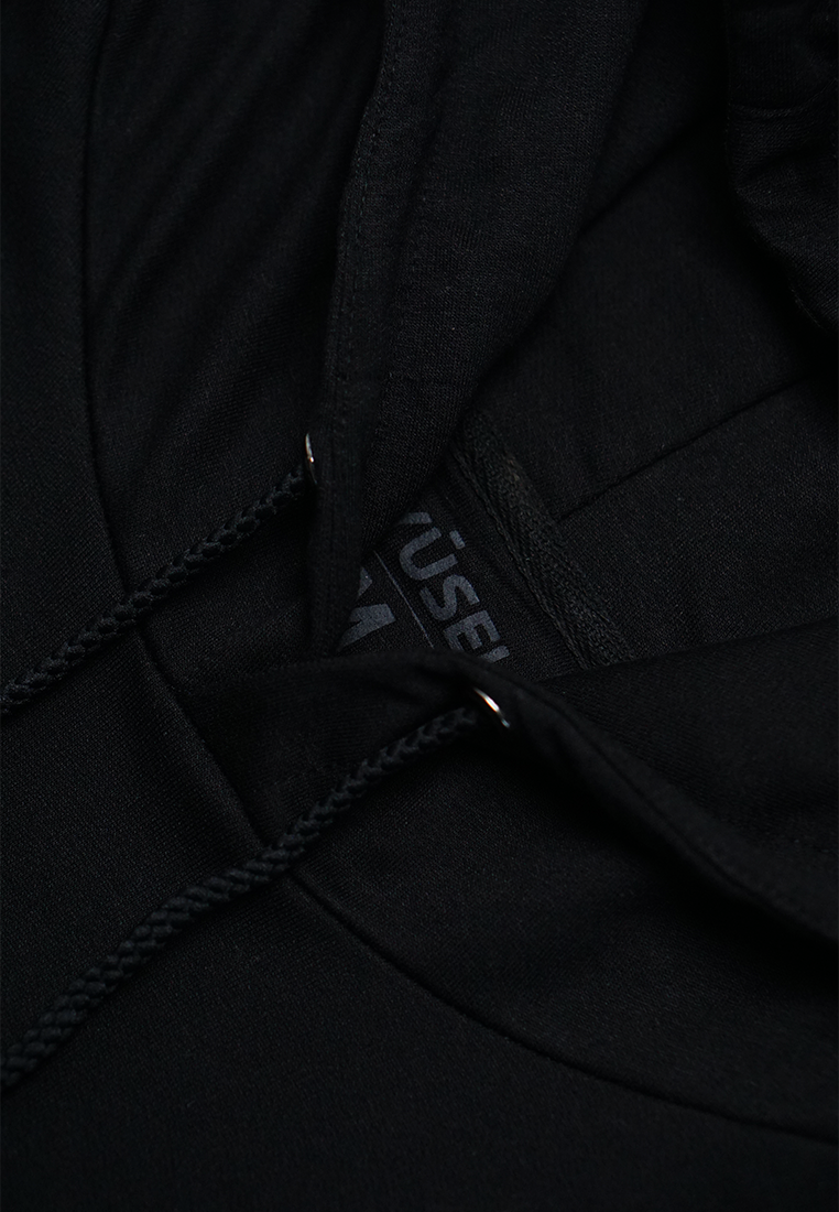 Ryusei Sweater Hoodie Pria Time Black