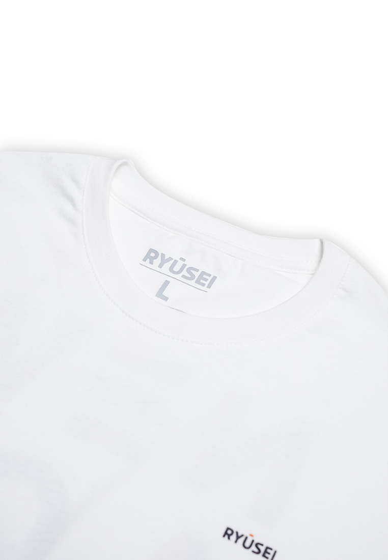 Ryusei Kaos Pria New Age White