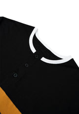 Ryusei Tshirt Takatsuki Button CMB Black
