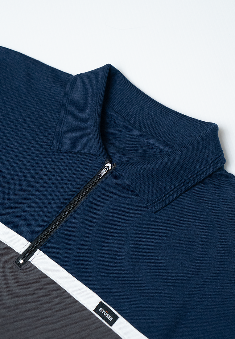 Ryusei Polo Pria Ishikura CMB Navy