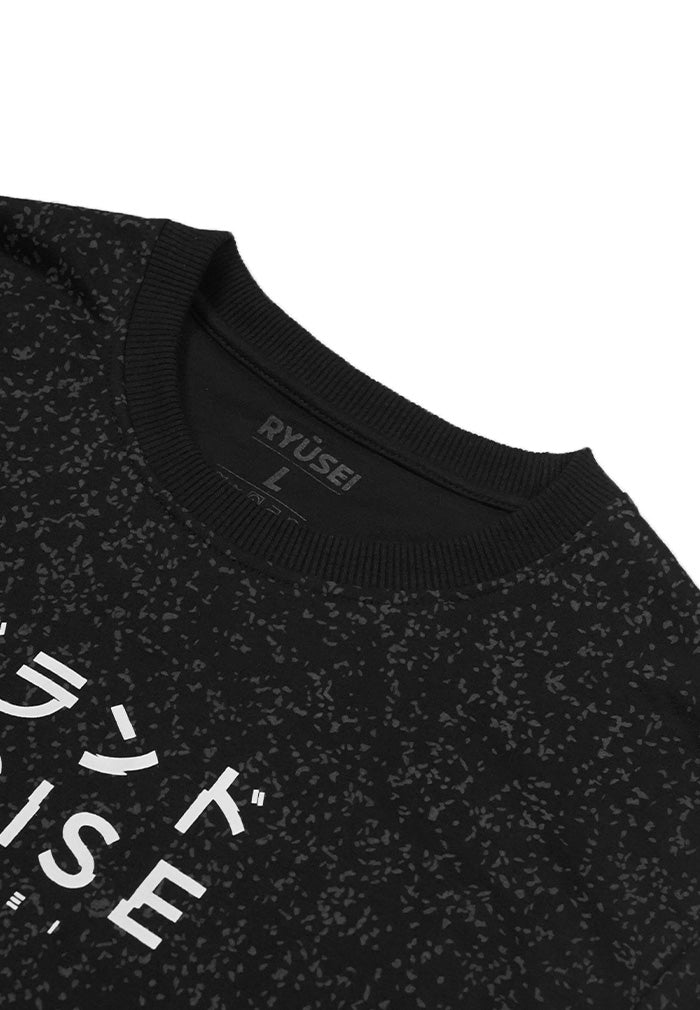 Swt Men Noise Black - Ryusei Sweater