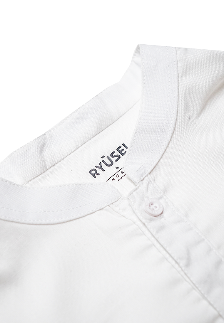 Ryusei Shirt Kids Nakayama White - Ryusei