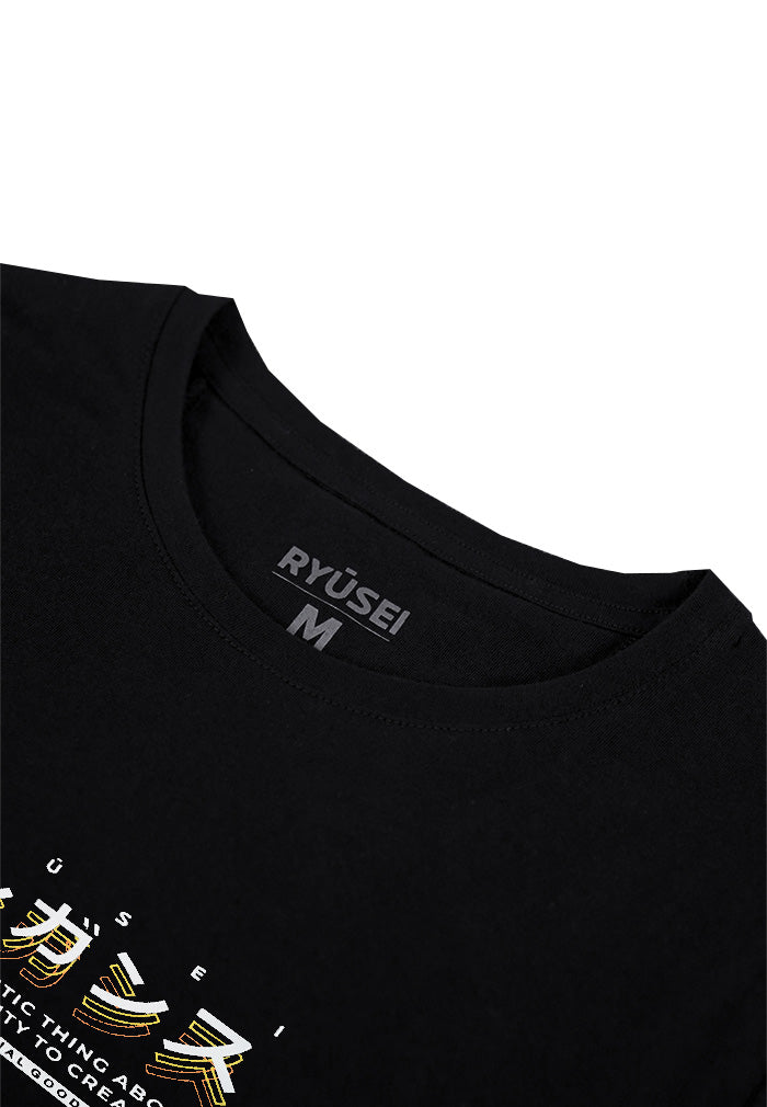 Ryusei Tshirt Shirahama Black
