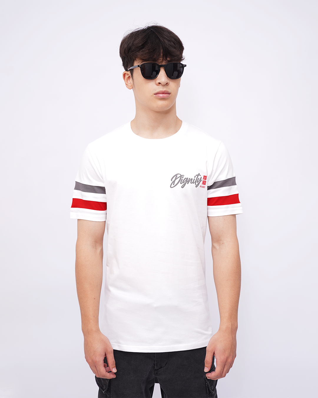 Ryusei Kaos Pria Dignity CMB White