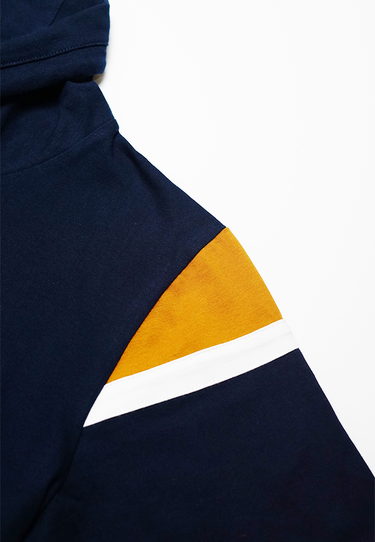 Ryusei Kaos Pria Turtleneck Nandito Han CMB Navy