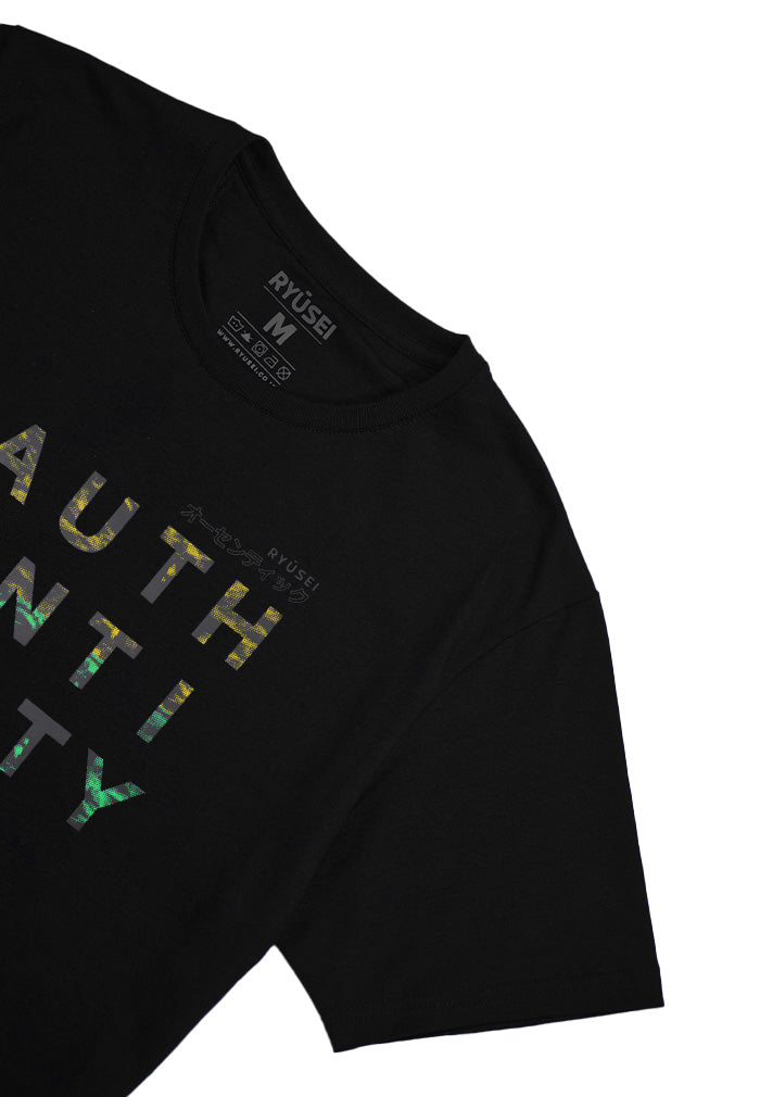 Ryusei Tshirt Authenticity Black - Ryusei