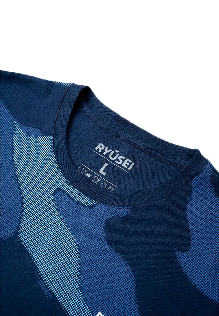 Ryusei Tshirt Ashigaka Navy