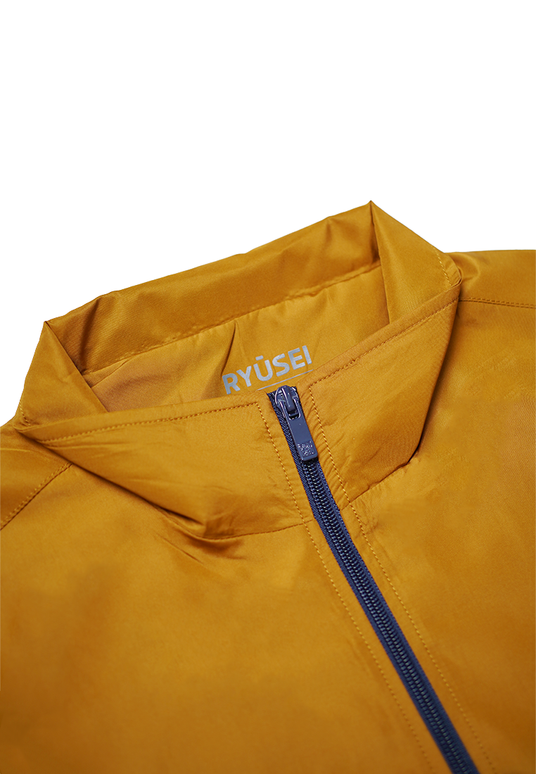 Ryusei Windbreaker Jacket Kasai Mustard - Jaket Parasut