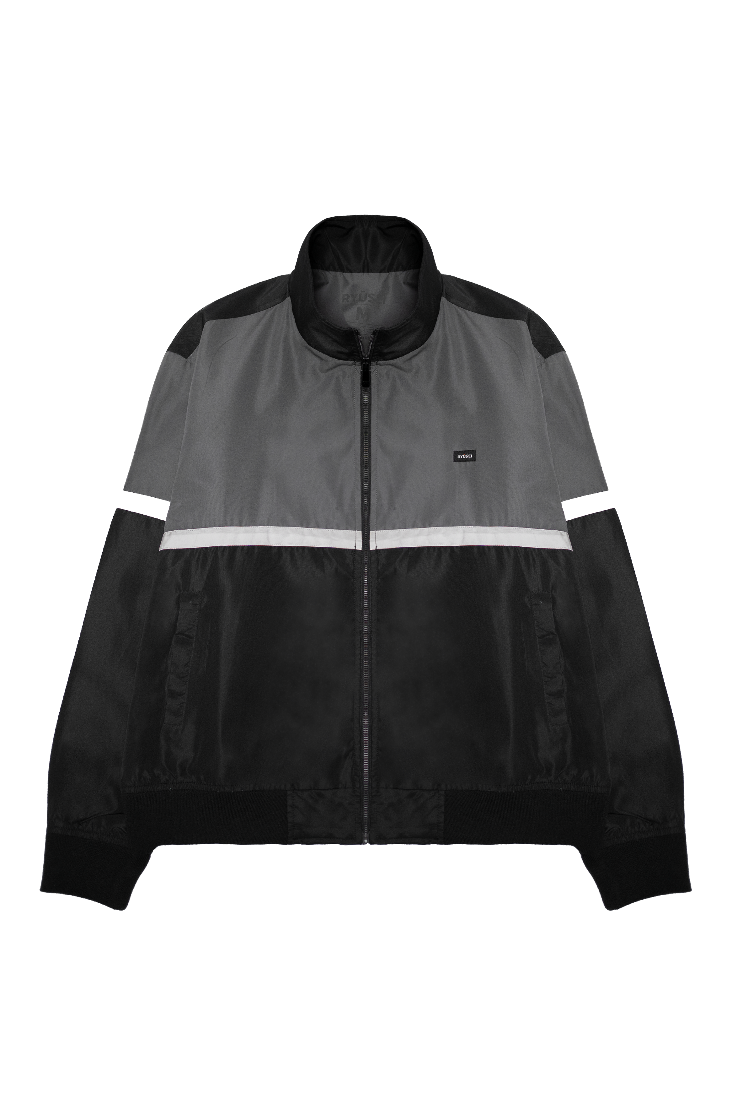 Ryusei Windbreaker Jacket Akimitsu Black - Jaket Parasut