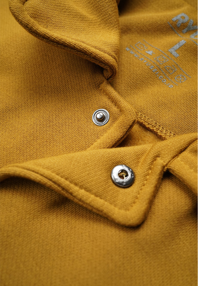 Ryusei Jacket Varsity Hirokatsu CMB Mustard - Ryusei