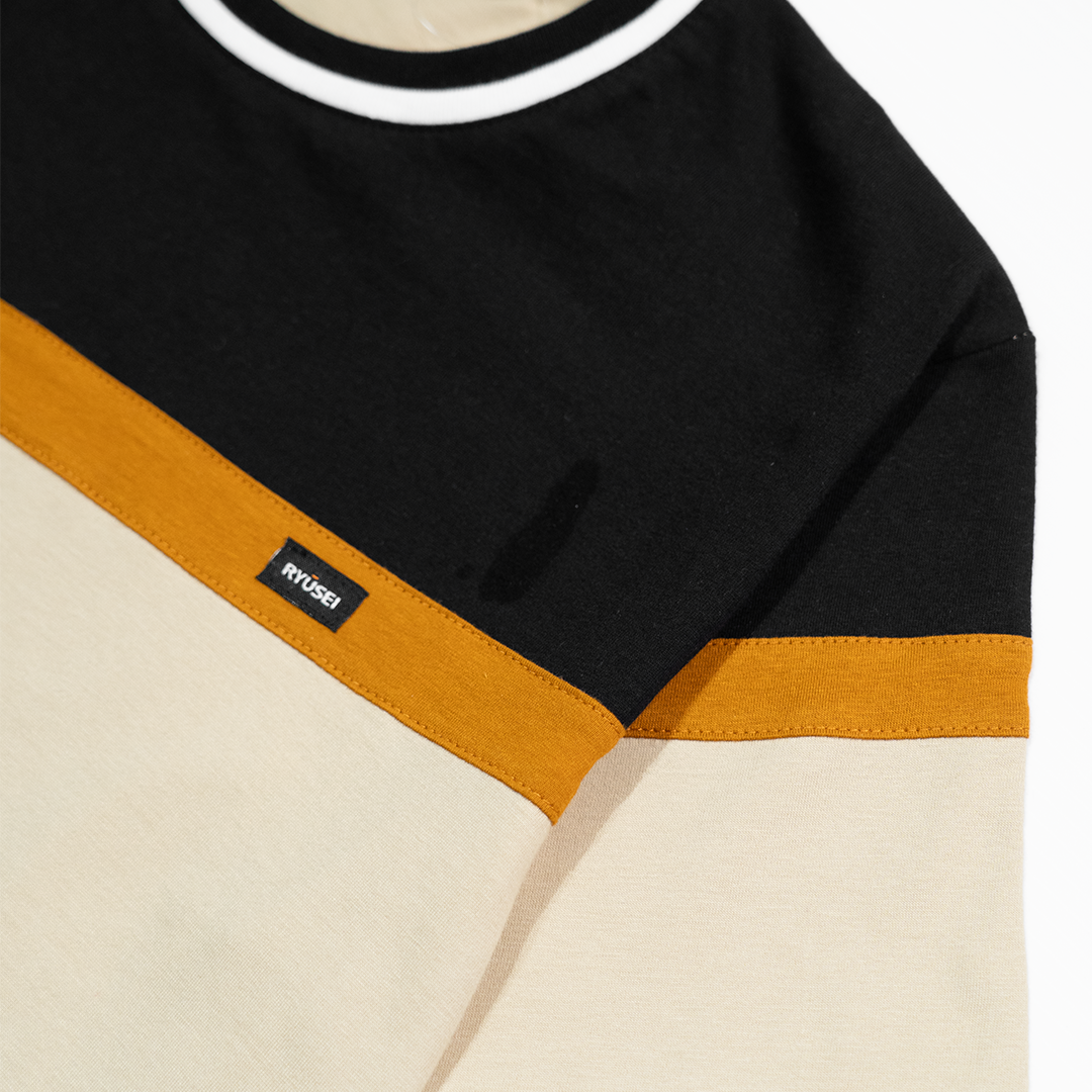 Ryusei Kaos Pria Fujiyama Light Brown