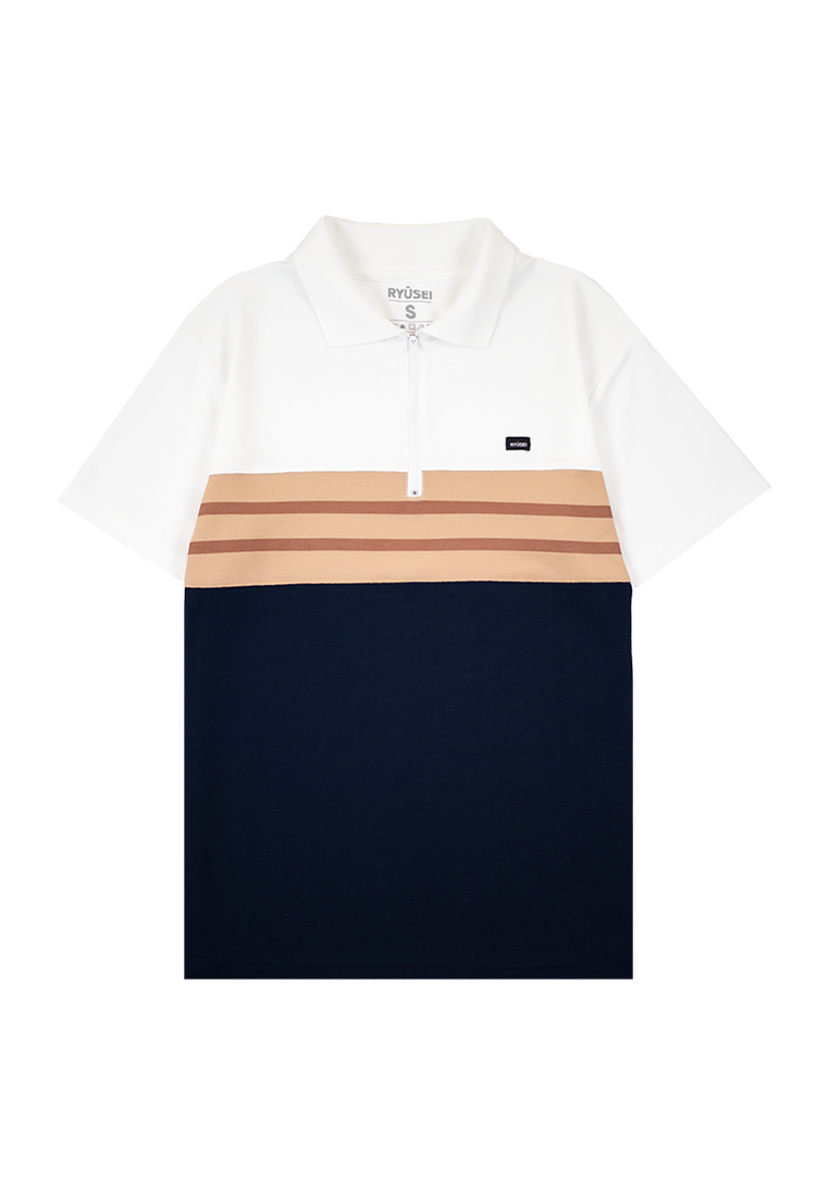 Ryusei Polo Pria Takuzo CMB White