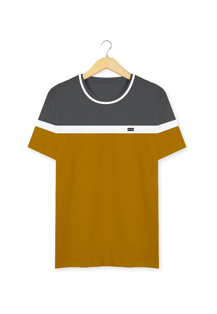 Ryusei Kaos Pria Matsusaka CMB Mustard