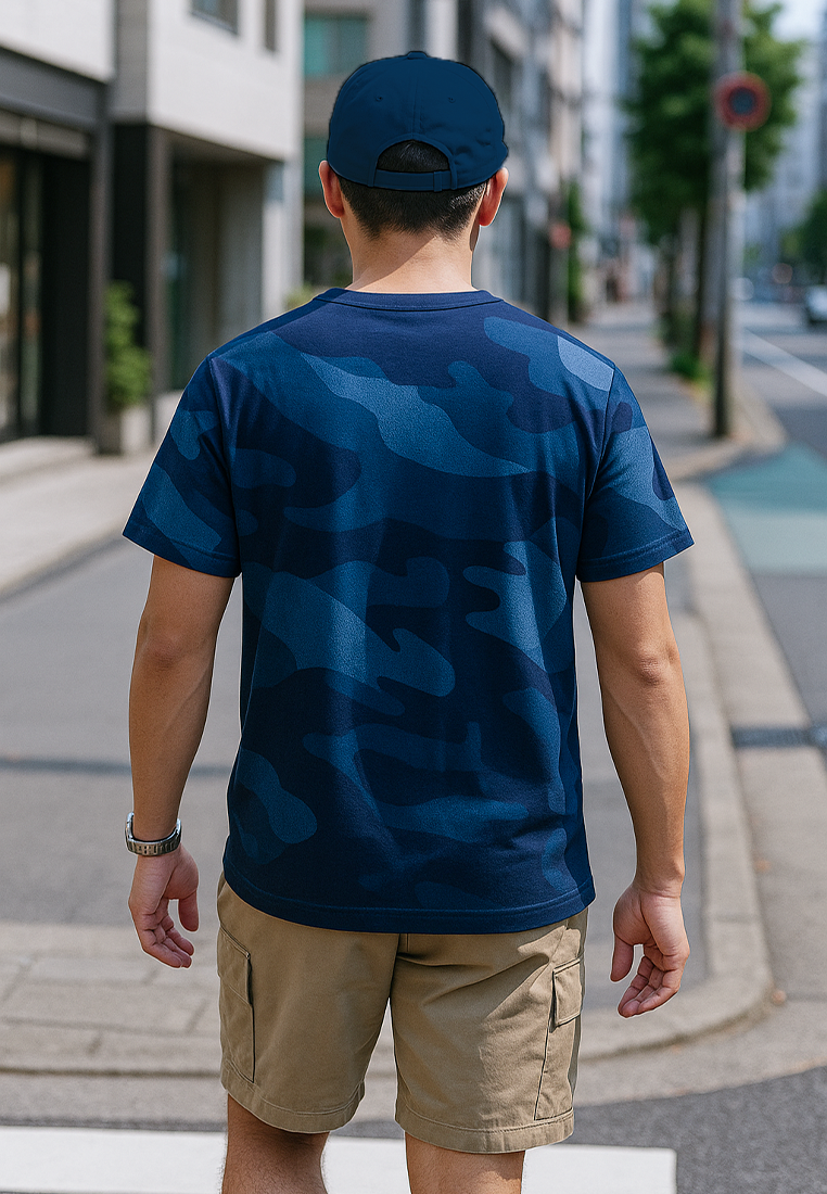 Ryusei Tshirt Ashigaka Navy