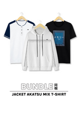 [BUNDLE] Jacket Akatsu Mix T-shirt