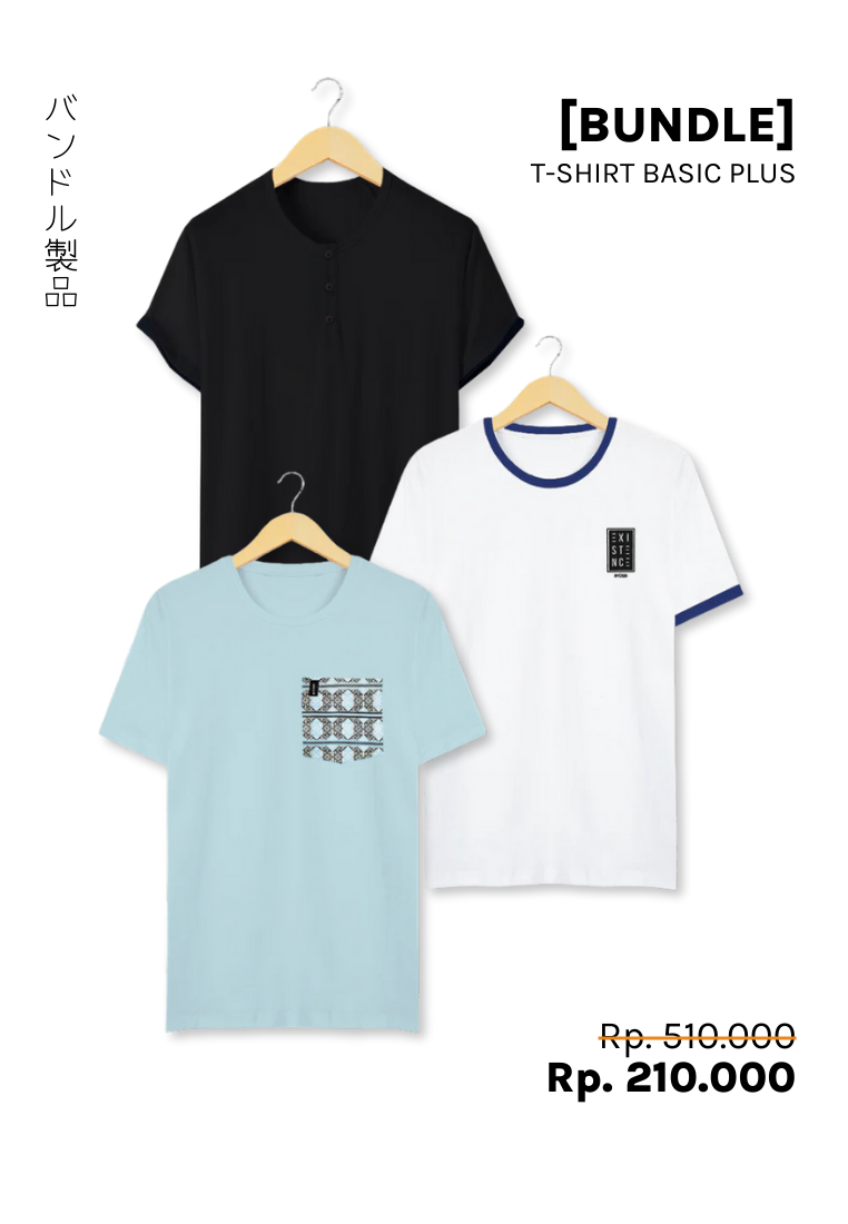[BUNDLE] T-shirt Basic Plus