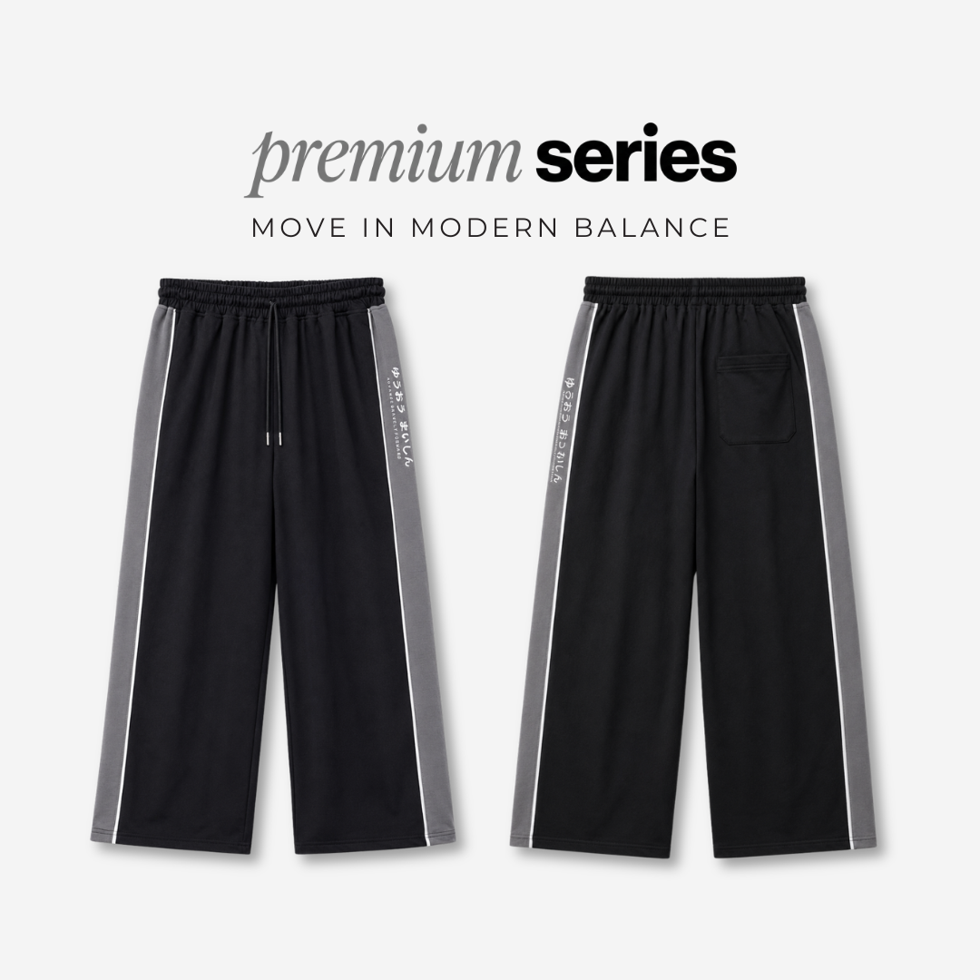 Ryusei Baggy Pants Itsura Black