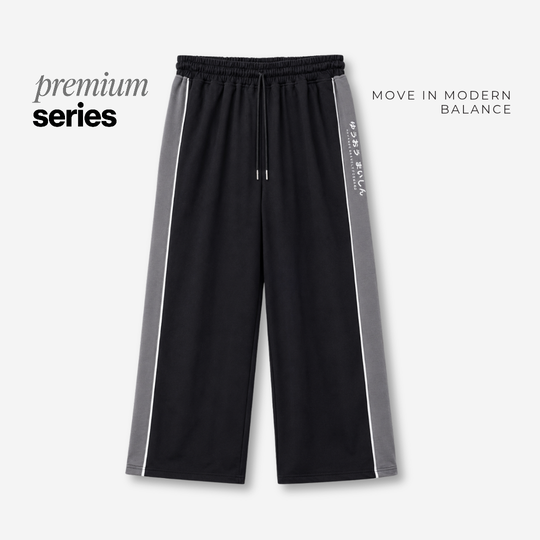Ryusei Baggy Pants Itsura Black