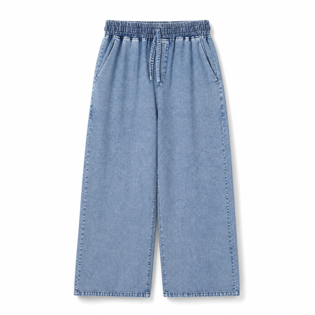Ryusei Baggy Pants Yahara Medium Blue