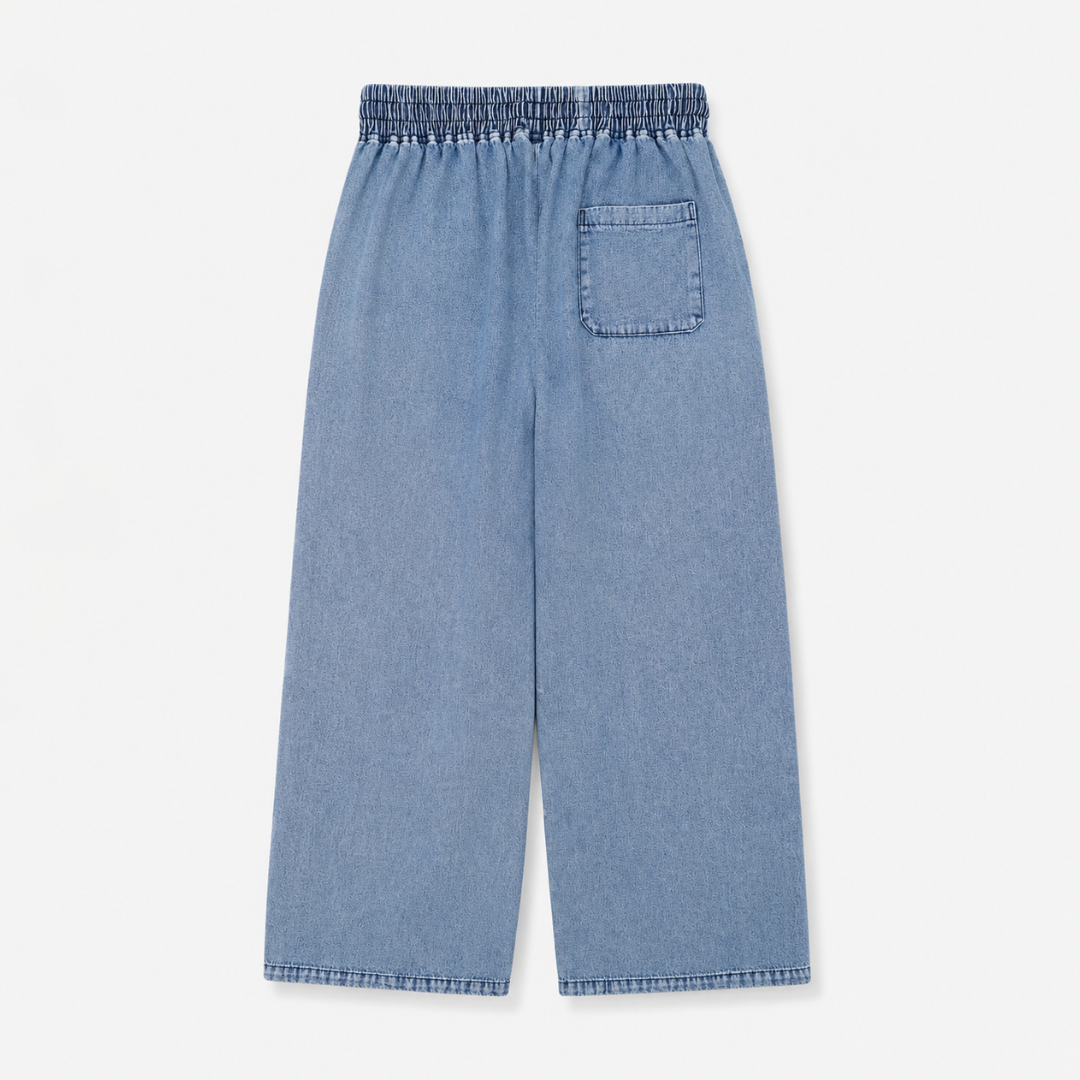 Ryusei Baggy Pants Yahara Medium Blue