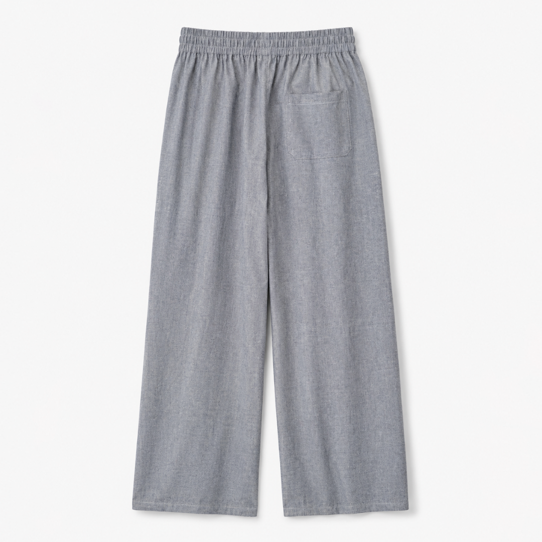 Ryusei Baggy Pants Denim Harumi Ash Grey