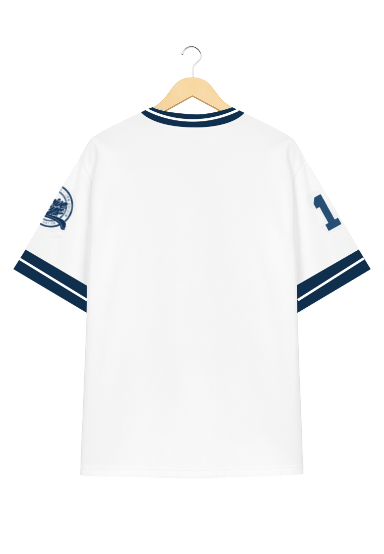 Ryusei Kaos Pria Boxy Oversize Base White