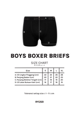 [PAKET] Boxer Kids Black Collection (3 Pcs)