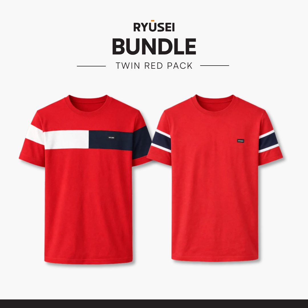 [Bundle] Tshirt Twin Red Pack