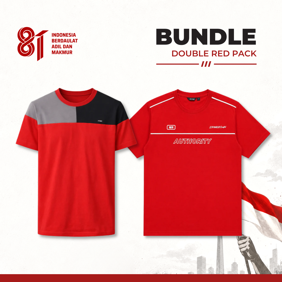 [Bundle] Tshirt Double Red Pack