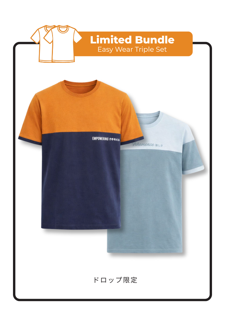 [Bundle] Easy Wear Triple Set