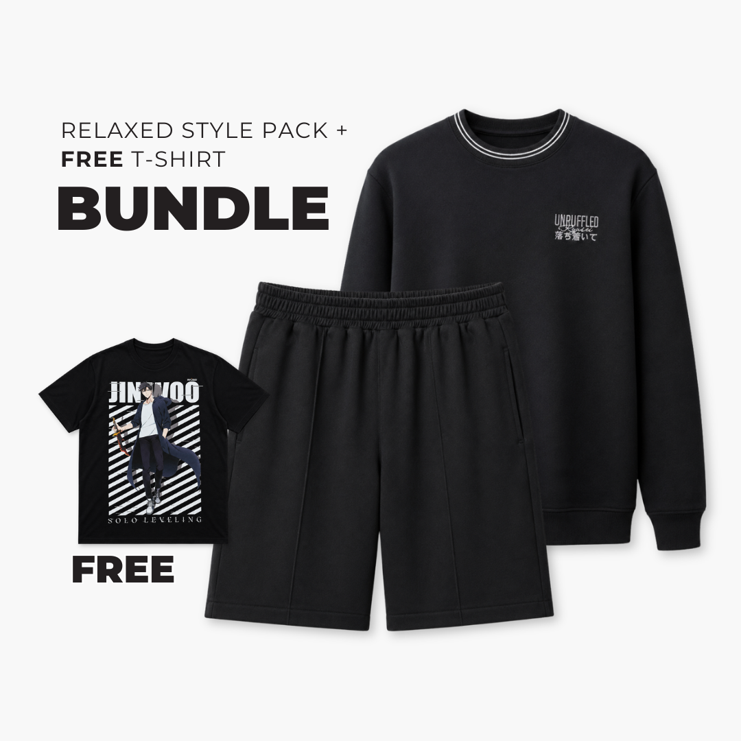 [Bundle] Relaxed Style Pack + FREE Tshirt