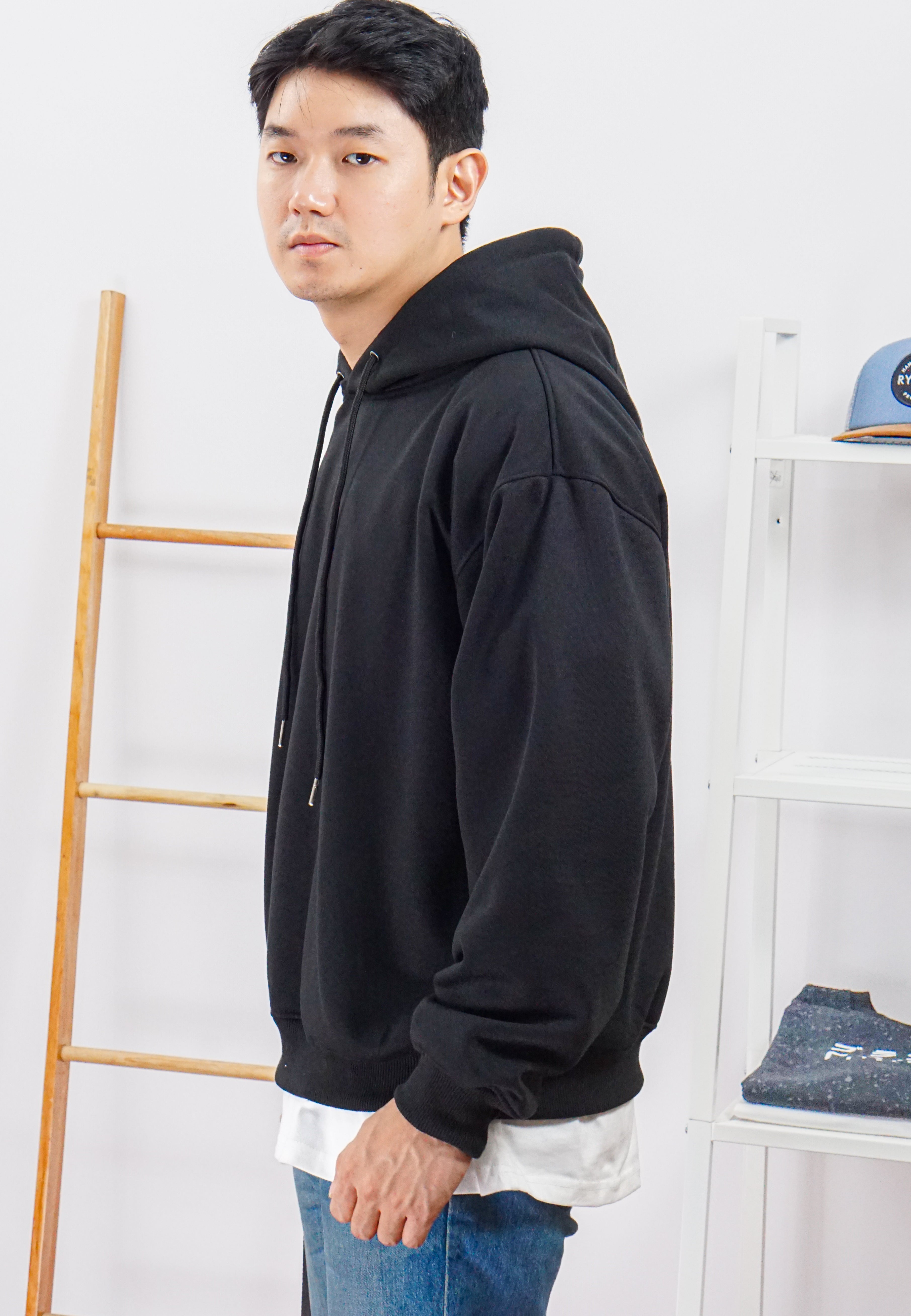 Ryusei Sweater Hoodie Oversize Akami Basic - Ryusei