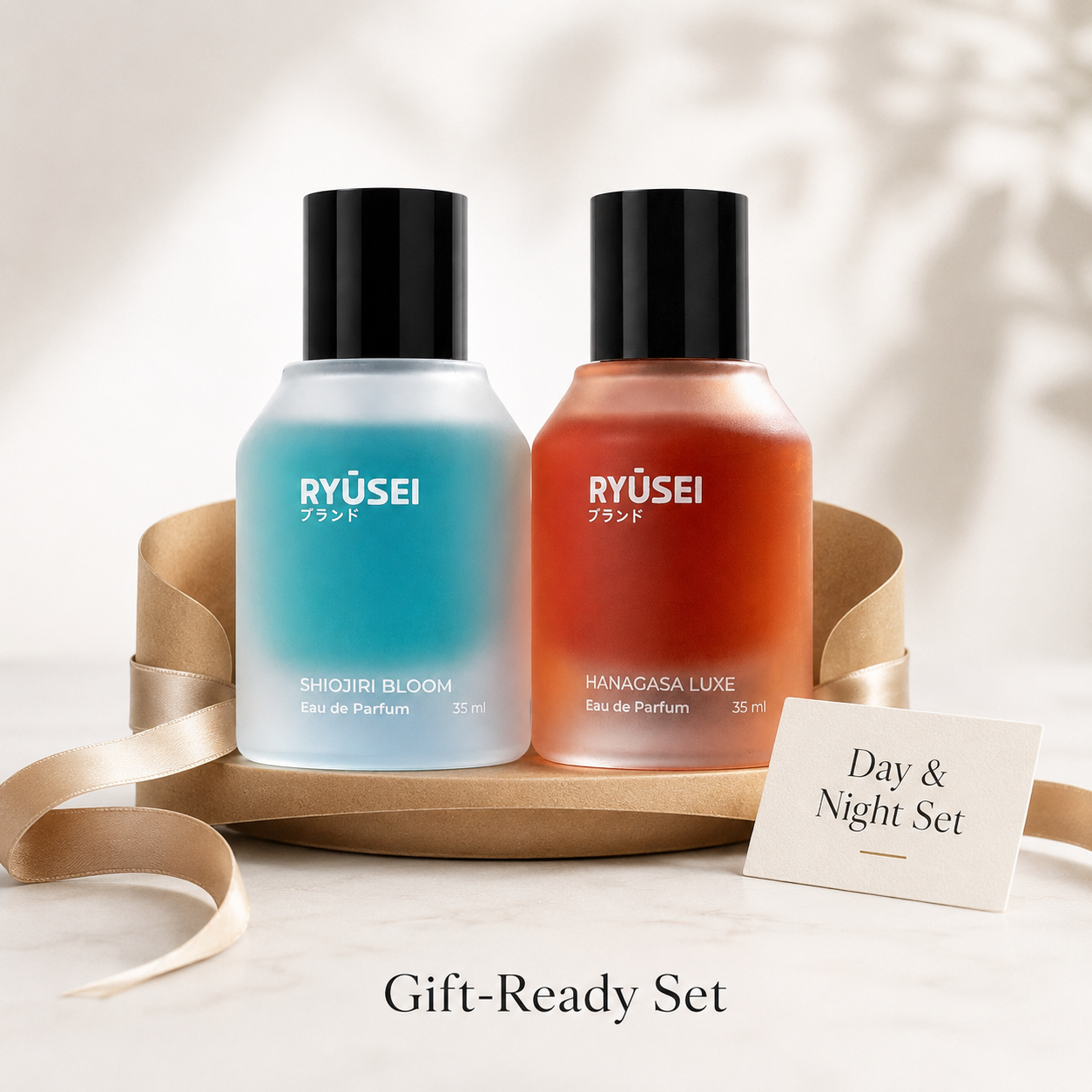 [Bundle] Ryusei Day & Night Set - Eau de Parfum 35ml x2 - Parfum Pria Siang & Malam