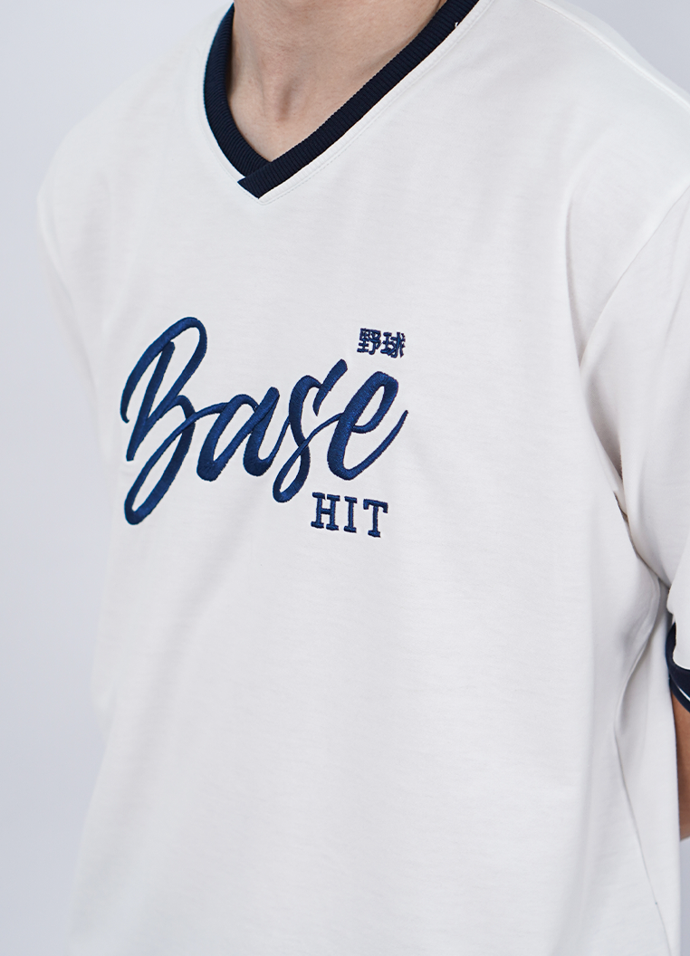 Ryusei Kaos Pria Boxy Oversize Base White