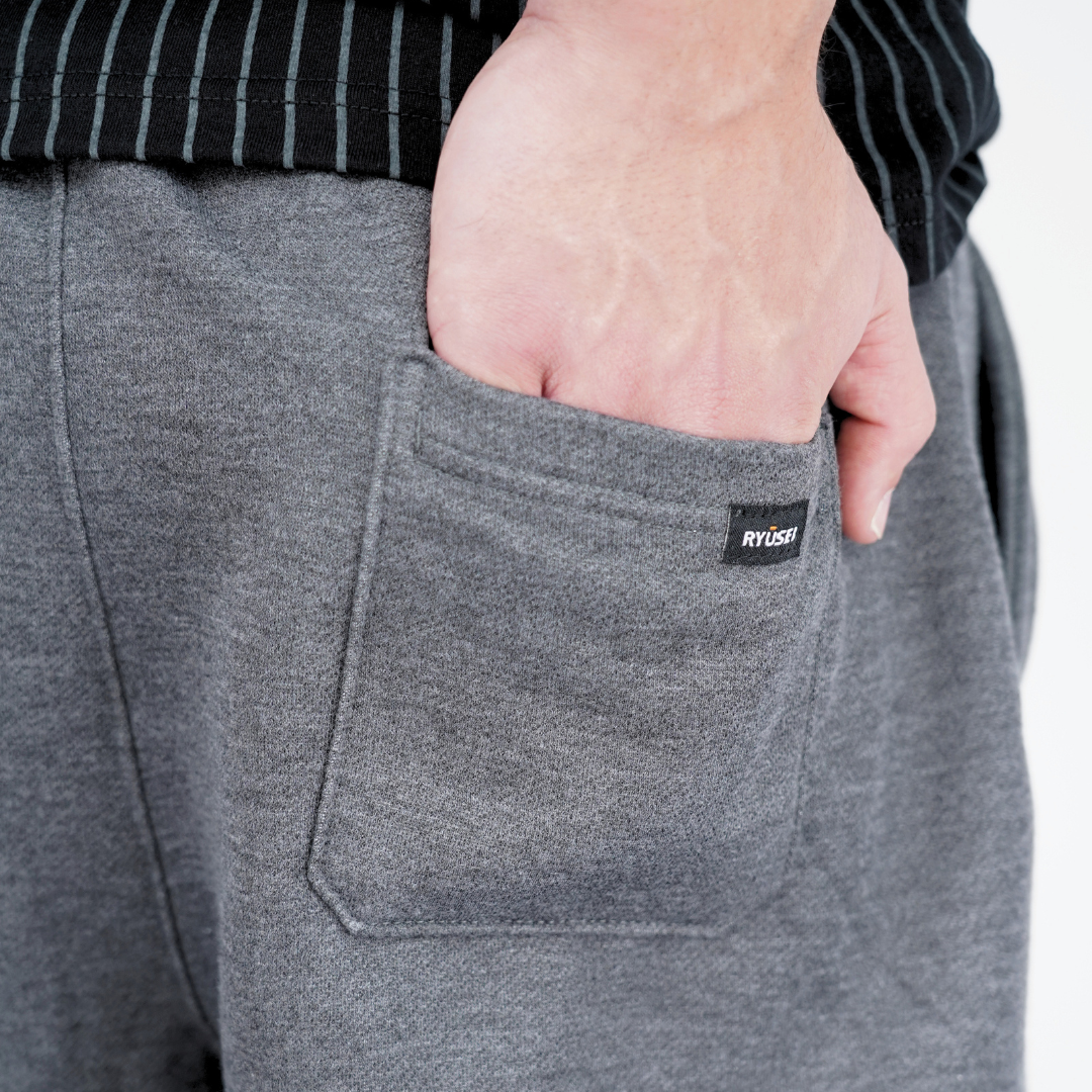 Ryusei Celana Baggy Pria Futako Grey