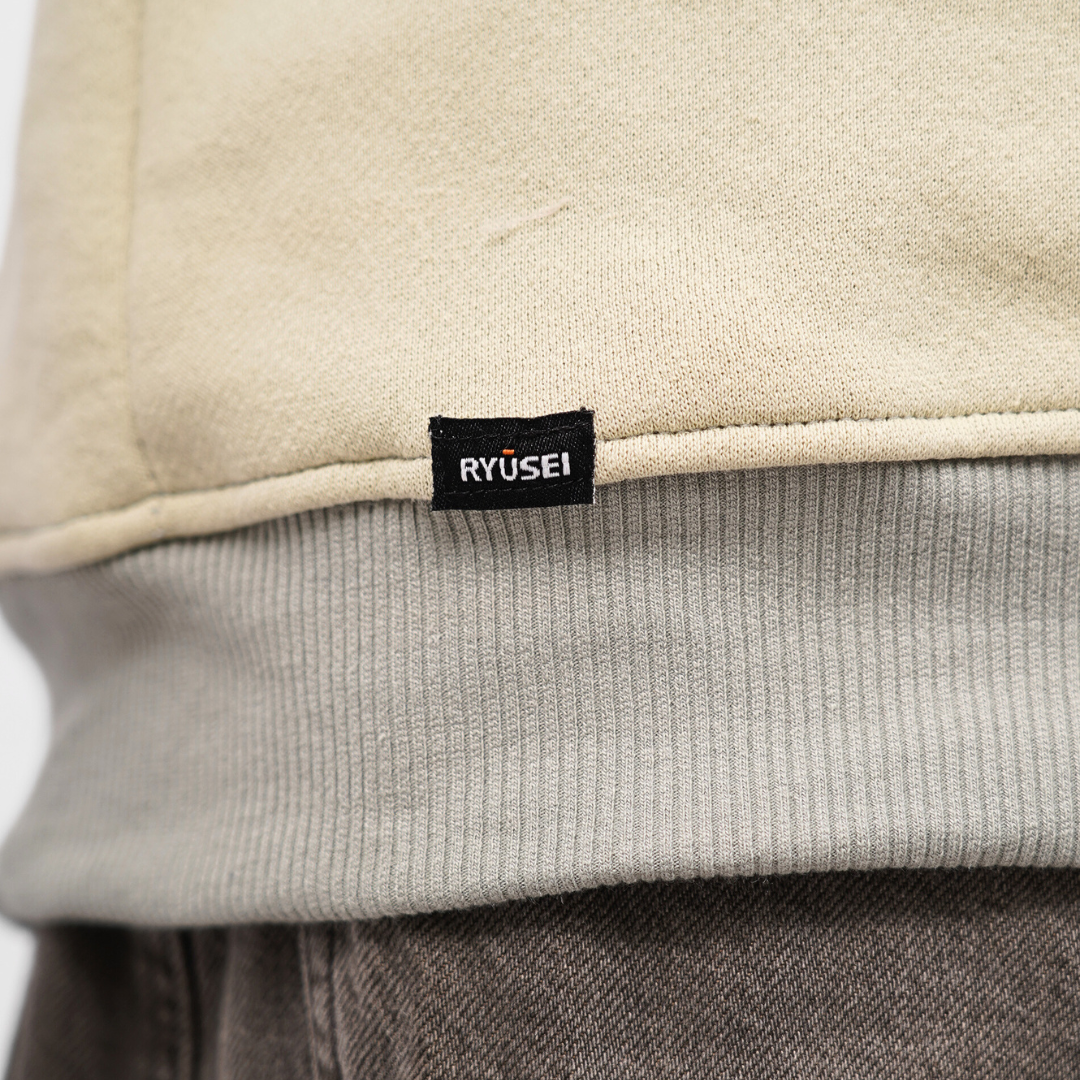 Ryusei Sweater Hoodie Rikuya Light Green