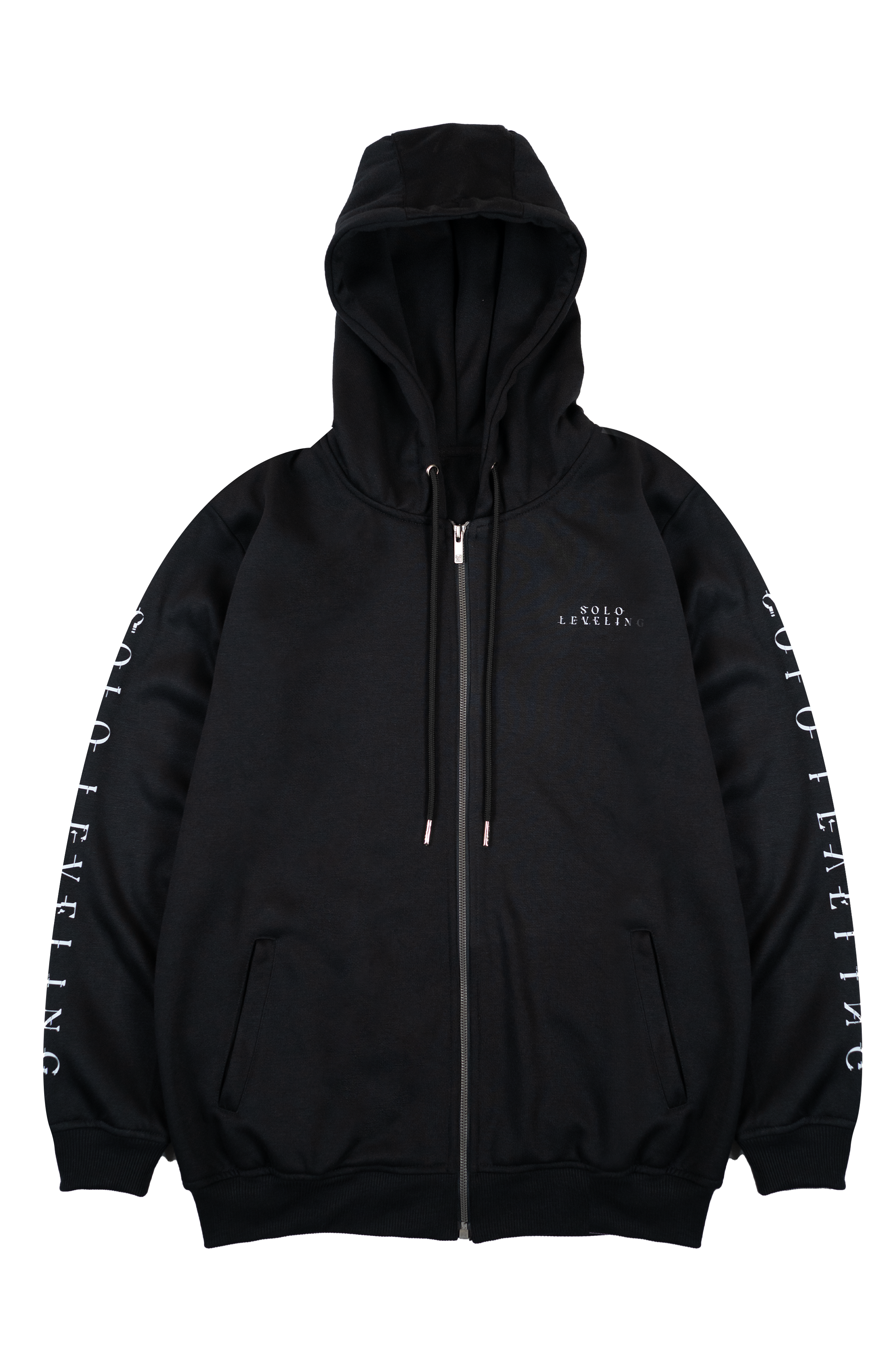 Ryusei x Solo Leveling | Hoodie Zipper Dungeon SOG Black