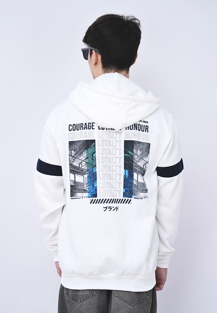 Ryusei Jacket Pria Loyalty CMB White