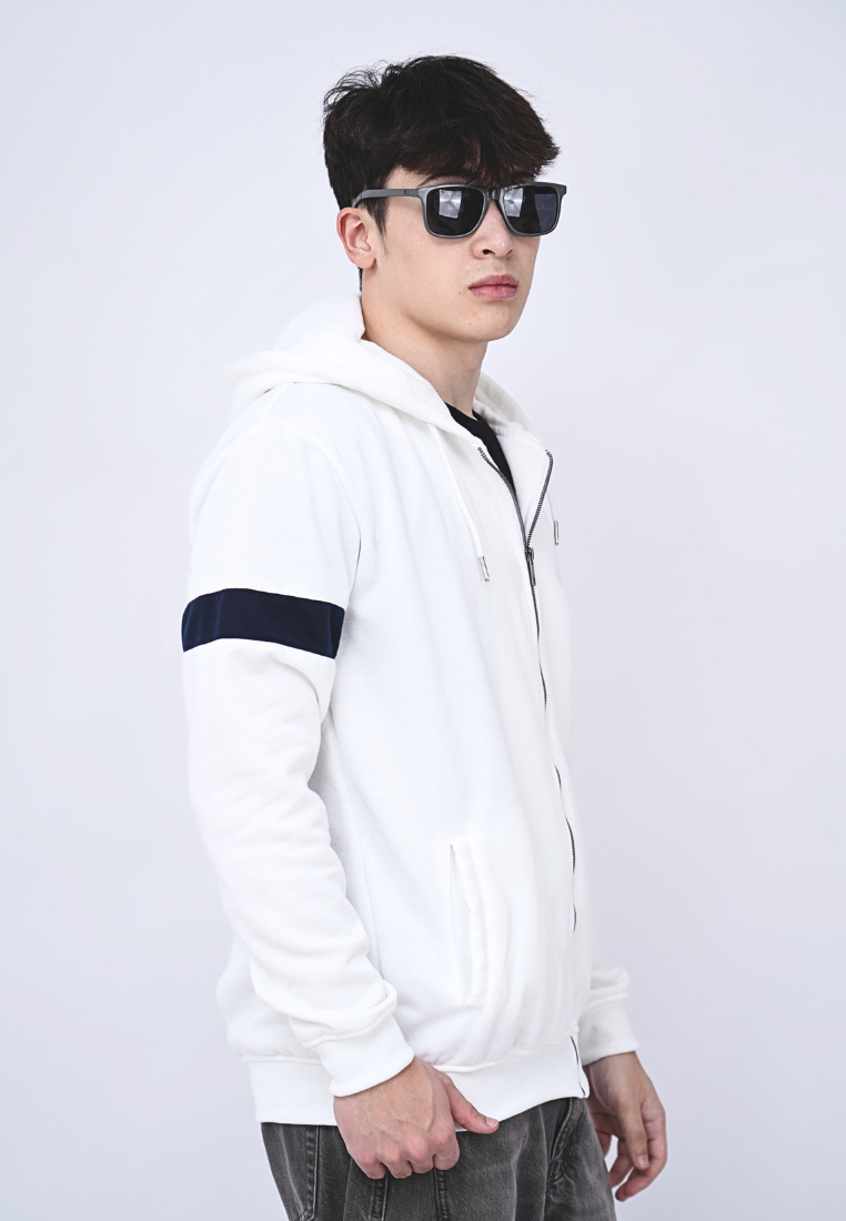 Ryusei Jacket Pria Loyalty CMB White