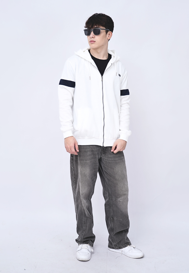 Ryusei Jacket Pria Loyalty CMB White