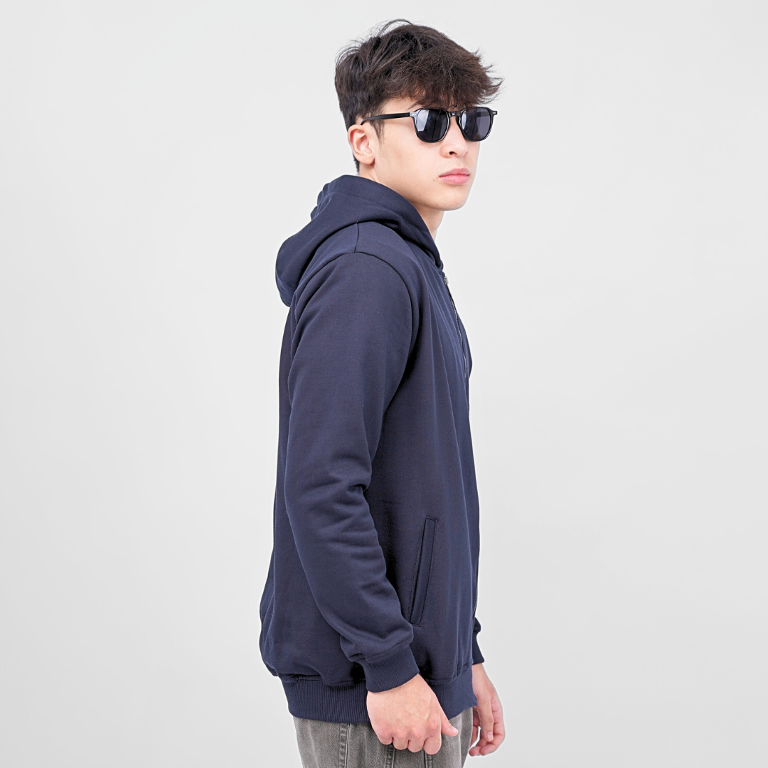 [LIMITED EDITION] Ryusei Jaket Pria Matsu Navy