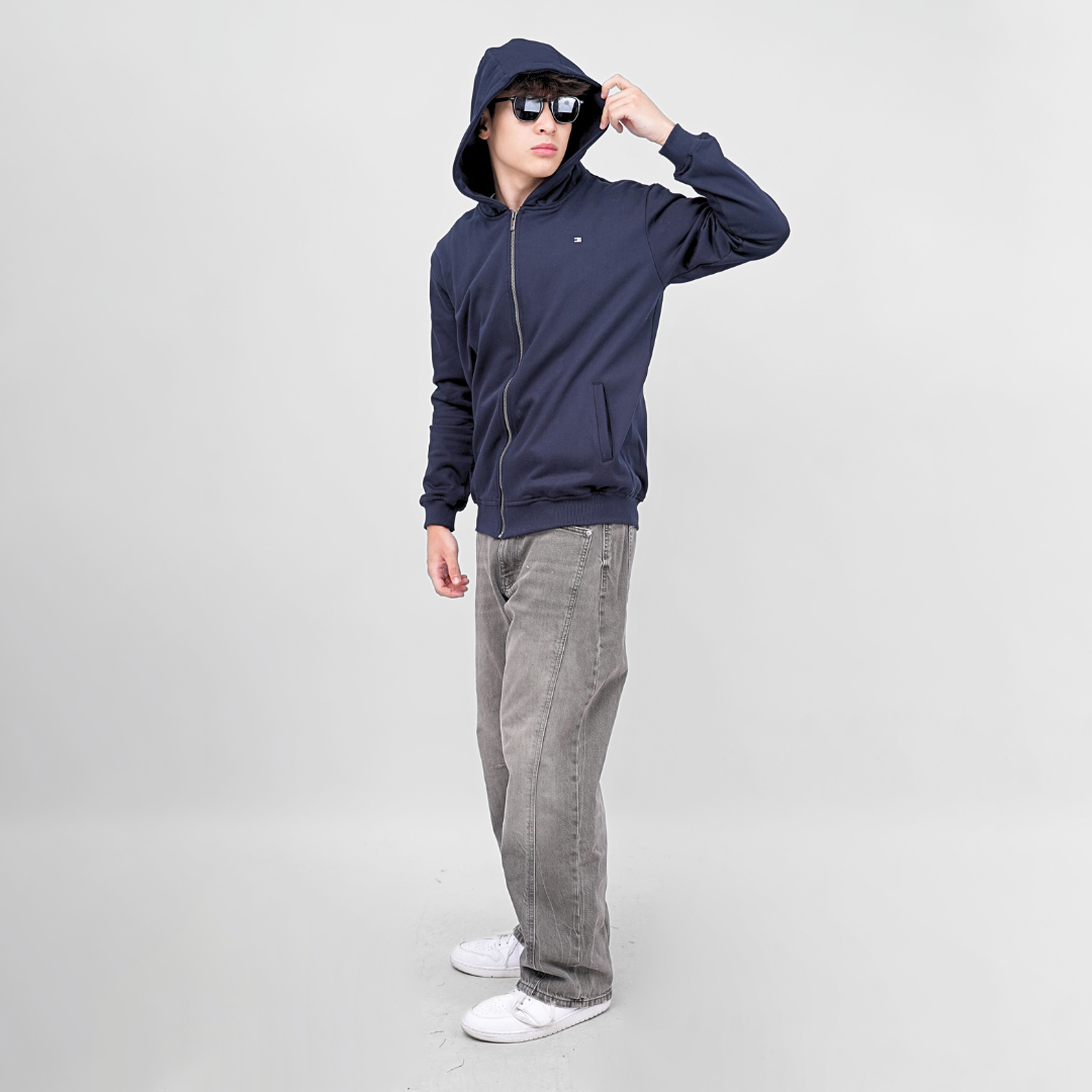[LIMITED EDITION] Ryusei Jaket Pria Matsu Navy