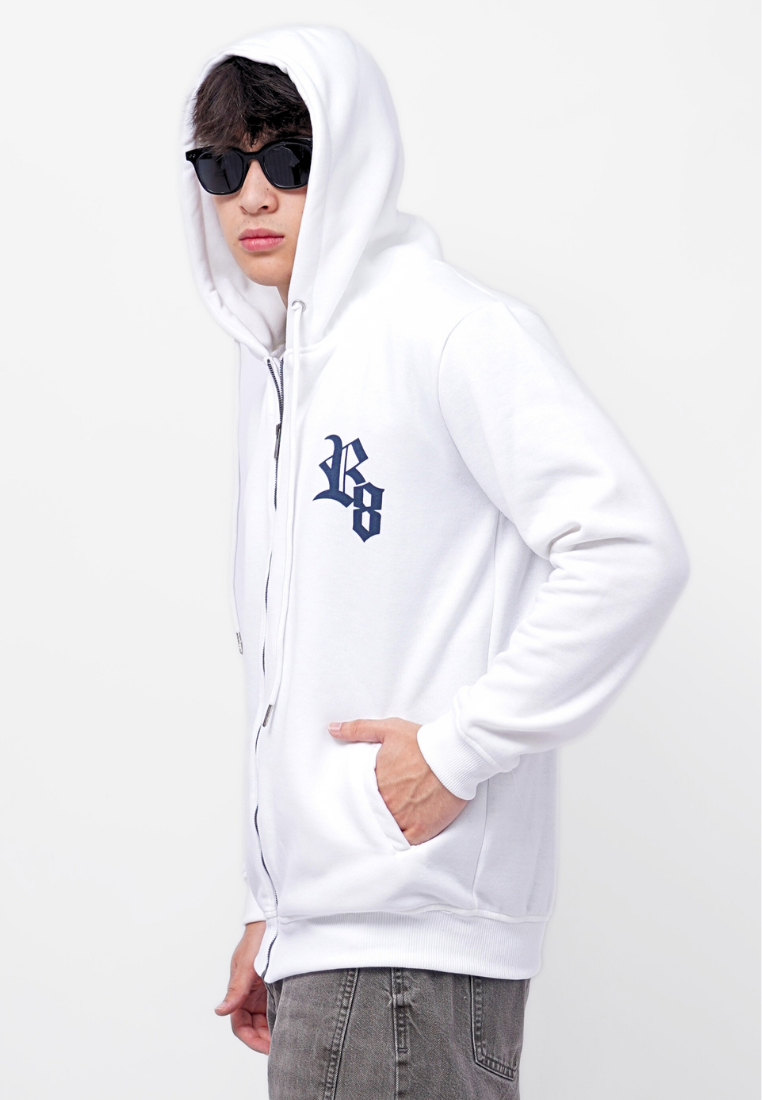 Ryusei Jaket Pria Passion White