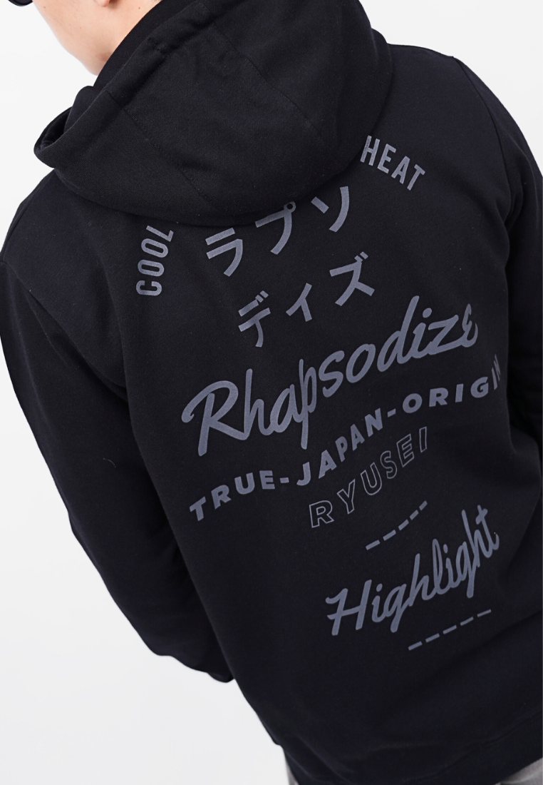 Ryusei Jaket Pria Rhapsodize Black